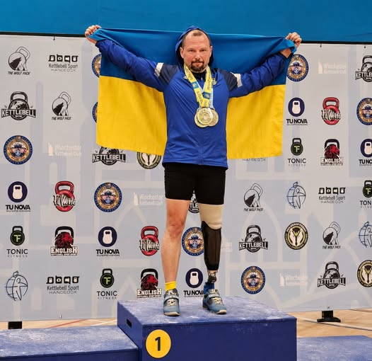 Черкаський ветеран Роман Романенко виборює три золоті медалі!
